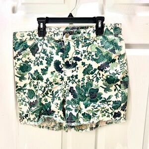 Workshop Republic Paisley Floral Print Shorts size 10